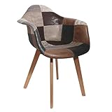 fauteuil bois et tissu vert [DIMENSIONS] H 86 cm x L 62 cm x P 60,5 cm