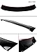 Rear Window Roof Visor Spoiler Deflector Compatible with 2008-2012 8th Gen Honda Accord 4 Door Sedan