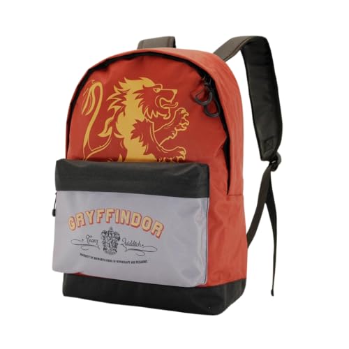 Harry Potter Gryffindor-Mochila HS Fan, Rojo, 30 x 43 cm, Capacidad 22 L