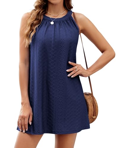 Zetieny Damen Strandkleid Sommerkleid Leicht Bikini Cover Up Strandponcho Kleider Bademode Badeanzug Beachwear