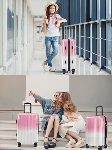 Image of 24 inch Luggage - Airline Approved Suitcases with Spinner Wheels, Built-In TSA Lock，Hard Shell Expandable Suitcases