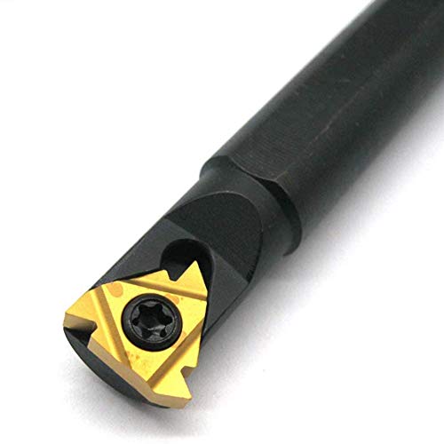 Barra de mandrinado de roscado para torno de 1/2 pulg con 10 insertos 16IR AG60 miniatura 6