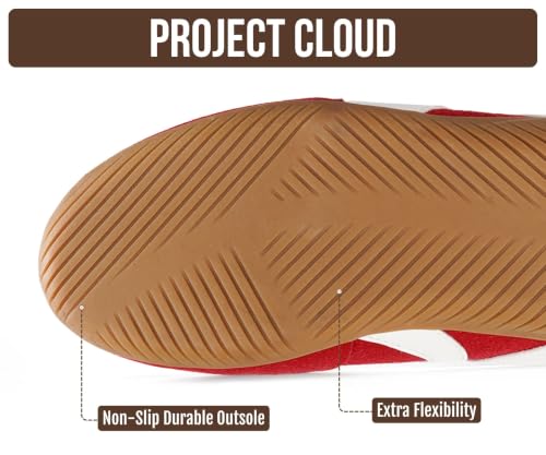 Image of Project Cloud Barefoot Shoes Women - Memory Foam Lace-Up Womens Sneakers - Lightweight & Non Slip Womens Shoes Casual - All-Day Women's Fashion Sneakers for 2026 (Goal)