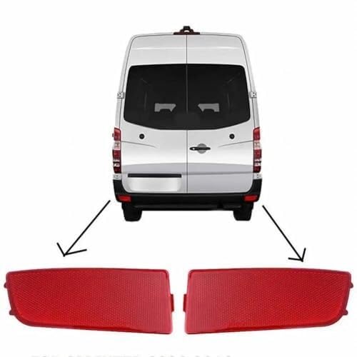 Luz Trasera 2 Uds Conjuntos De Luz Trasera Coche Para Sprinter W906 2006-2016 Reflector Parachoques Trasero Intermitente Reflectora Izquierdo Derecho 9068260040