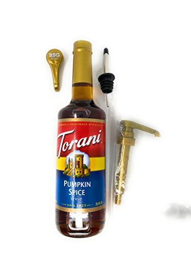 Torani Pumpkin Spice Flavoring Syrup bottle
