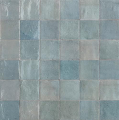 4x4 Zellige Ceramic Tile Under Tuscan Sky Blue (1)