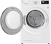 LG RH90V9AVHN Asciugatrice Smart a Carica Frontale 9 Kg, Classe A+++, Condensazione con Pompa di Calore, Wi-Fi con SmartThinQ, Eco Hybrid, Allergy Care, 60 x 69 x 85 cm - Bianco