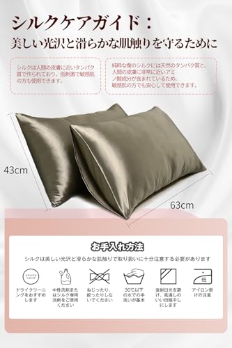 Venkuri シルク枕カバー XBS の商品画像 5