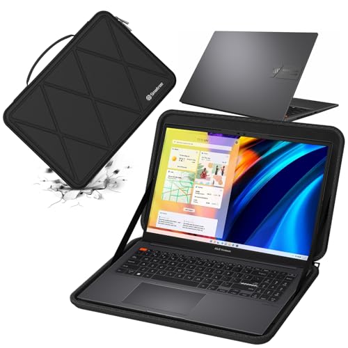 Image of Smatree 15.6 inch Hard EVA Sleeve Compatible for ASUS Chromebook CX15 CX1505, for ExpertBook P1 P1503, for Vivobook 15 F512 /S15 /S15 OLED /Go 15 OLED Case (X8273)