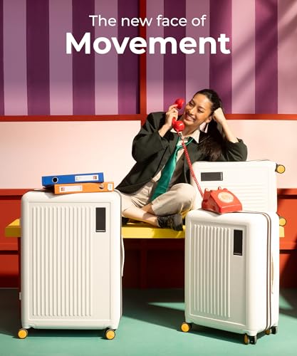 Image of MOKOBARA The Transit Luggage Set of 3 | 40L, 65L & 100L Capacity | Polycarbonate Hardshell | Silent Hinomoto Wheels | for All Travel Needs | Black | Money Moves Sunray