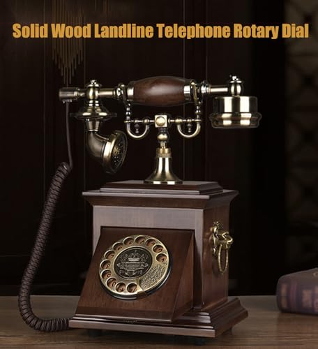 Téléphone fixe filaire rétro HJMMWT de bureau vintage - 5