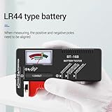 BT-168 AA/AAA/C/D/9V/1.5V Universal Button Cell Battery Colour Coded Meter Indicate Volt Tester Checker BT168,Universal Battery Tester Volt Checker with Accurate digital Screen,Battery Tester Checker - Image 8