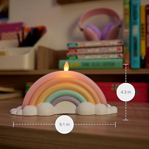 Bougie votive non parfumée Luminara blanc vif oubliez les risques de brûlure