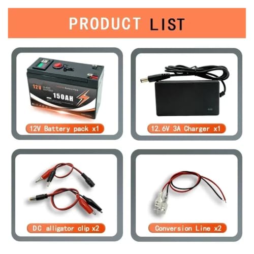 Batterie LiFePO4 12V 60Ah avec BMS intégré pour panneau solaire - 7