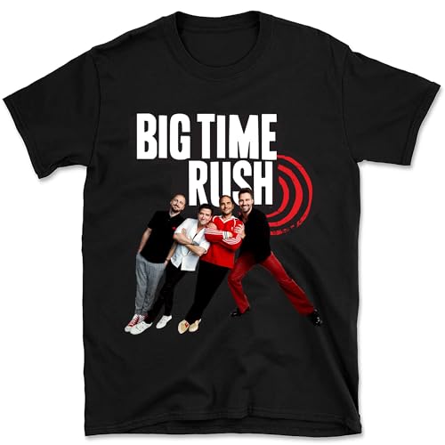 Big Times Rushs Shirt in Real Life Worldwide 2025 Tour T-Shirt Concert Graphic Tee Shirt Merch Men Women Black