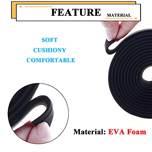 Kingou Black Eva Road Bicycle Handlebar Tape Bike Bar Wraps - 2Pcs Per Set #TOP4