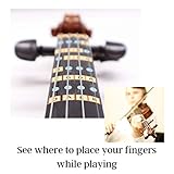 Fantastic Finger Guide for Violins Kids/Adult Beginner | Stringed Musical Instruments | Fingerboard and Fretboard Stickers for Learning All Notes | Play or Fiddle (3/4) - Image 5