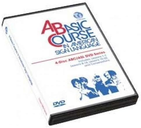 Un curso básico en lenguaje de señas americano 4 discos DVD ABCASL Series