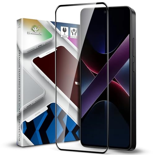 Image of Supershieldz NeoGuard HD+ Tempered Glass Screen Protector Guard for Poco X7 Pro, 9H Hardness | Case-Friendly | Easy Installation Kit