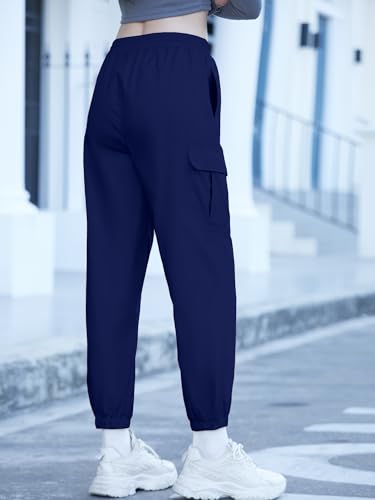 Image of SANGTREE Girls & Womens Drawstring Cargo Jogger Pants,3 Years - Women 3XL