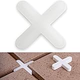 fliesenkreuze 2 mm ✅ [SORGEN FÜR GLEICHMÄSSIGEN ABSTÄNDEN ZWISCHEN DEINEN FLIESEN] Deine neuen Kunststoff Fliesen Verleghilfen tun genau das was sie sollen: Den Abstand zwischen den einzelnen Fliesen perfekt einhalten.