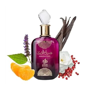 Árabe Sabah Al Ward Al Wataniah Eau De Parfum Feminino 100ml
