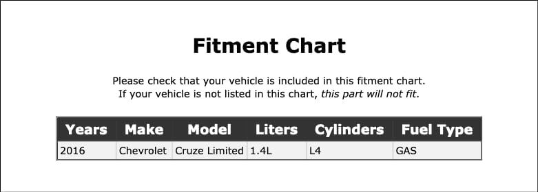 Miniatura 2 de Accessory Drive Belt Tensioner Assembly Compatible With Chevrolet Cruze Limited 1.4L L4 GAS 2016 PC-338488