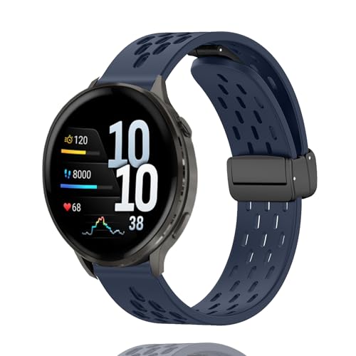 MELEJIA For Garmin Venu 4 / 3 45mm / ivoactive 4/ Venu 2 / Forerunner 265 / 255 / 255 Music / 570 47mm �����x���g �o���h 22mm quickfit �o