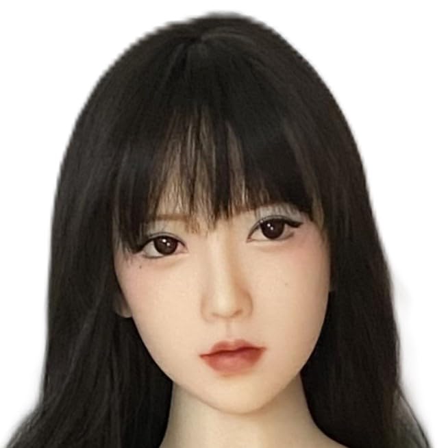 Amazon.co.jp: フィギュア ヘッド単体 等身大ドールHead 頭のみ 化粧 