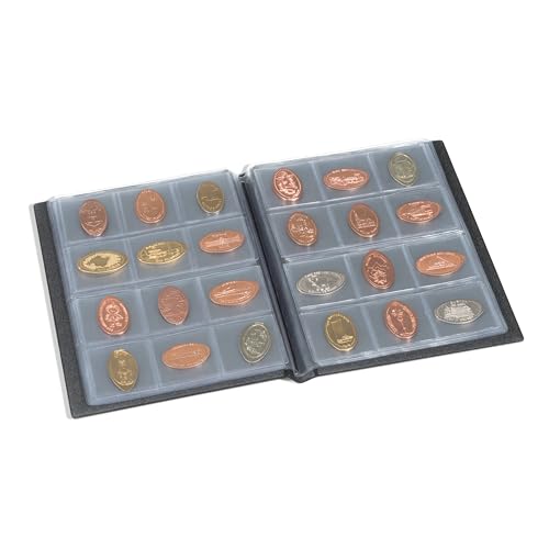 Álbum para proteger monedas de céntimo prensadas evitando arañazos y pérdidas 2