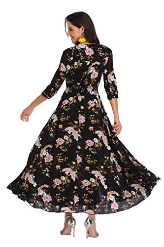 Image of Casual Summer Dresses for Women 2026 Maxi Dress Flowy Bohemian Beach Party