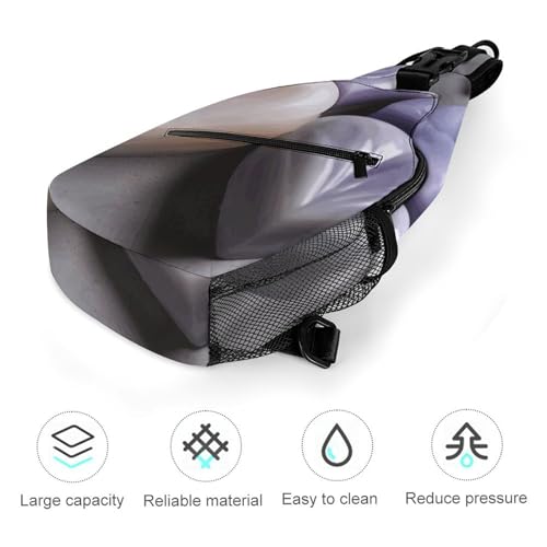 Bolso cruzado con forma de corazón para senderismo miniatura 5