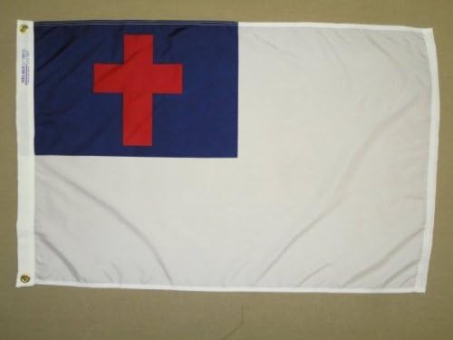 Annin Flagmakers 4ft. x 6ft. Christian Flag Sewn Outdoor