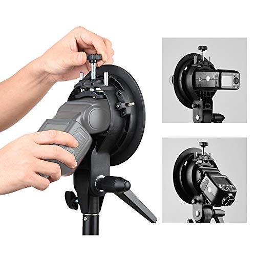 Godox S-Type Bracket Bowens S Mount Holder For Speedlite Flash Snoot Softbox Honeycomb With Usb Light #TOP4