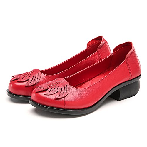 Espadrilles moyen chaussures à talons en cuir pour femme printemps urbain