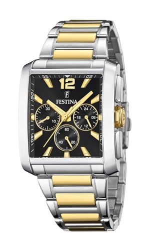 Montre homme Festina F20637/4 chronographe multicolore en acier