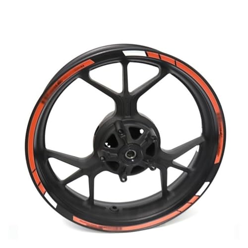 Autocollant jante moto 1400 liserets de roue imperméables noir