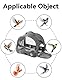 Gxdamxz Vogelkäfig, Vogel Transportbox mit Holzstab & Tablett für Wellensittich/Sittiche/Kleintiere, Bird Transport Box, Grau