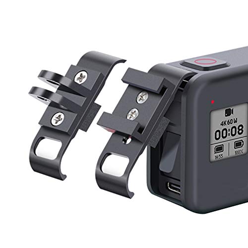 Lupholue Aluminum Alloy Replacement Charging Port Cover for GoPro Hero 8