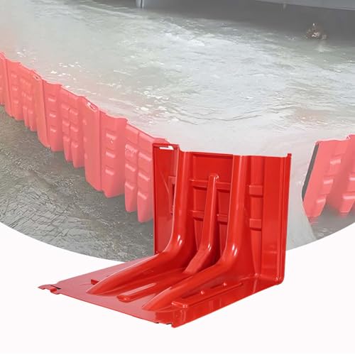 Heavy-Duty Modular Flood Barrier Wall with Lock