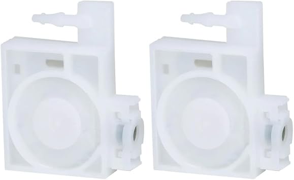 InkSonic White Ink Dampers Set for DTF Printer - 2pcs ; Leakproof Ink Cartridges Set for L1800 R1390 Printer