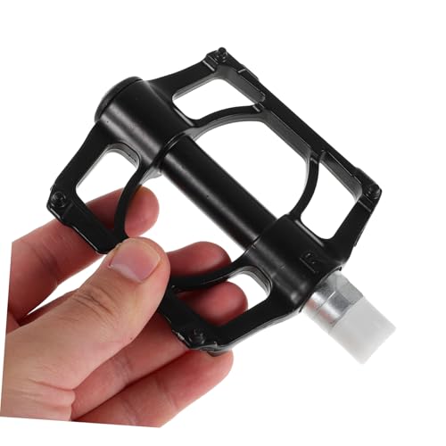 GALPADA 1pair Mountain Bike Pedals: Wide Flat Folding Aluminum Alloy Folding Bike Bicycle Foldable Cycling Pedals for Sports4