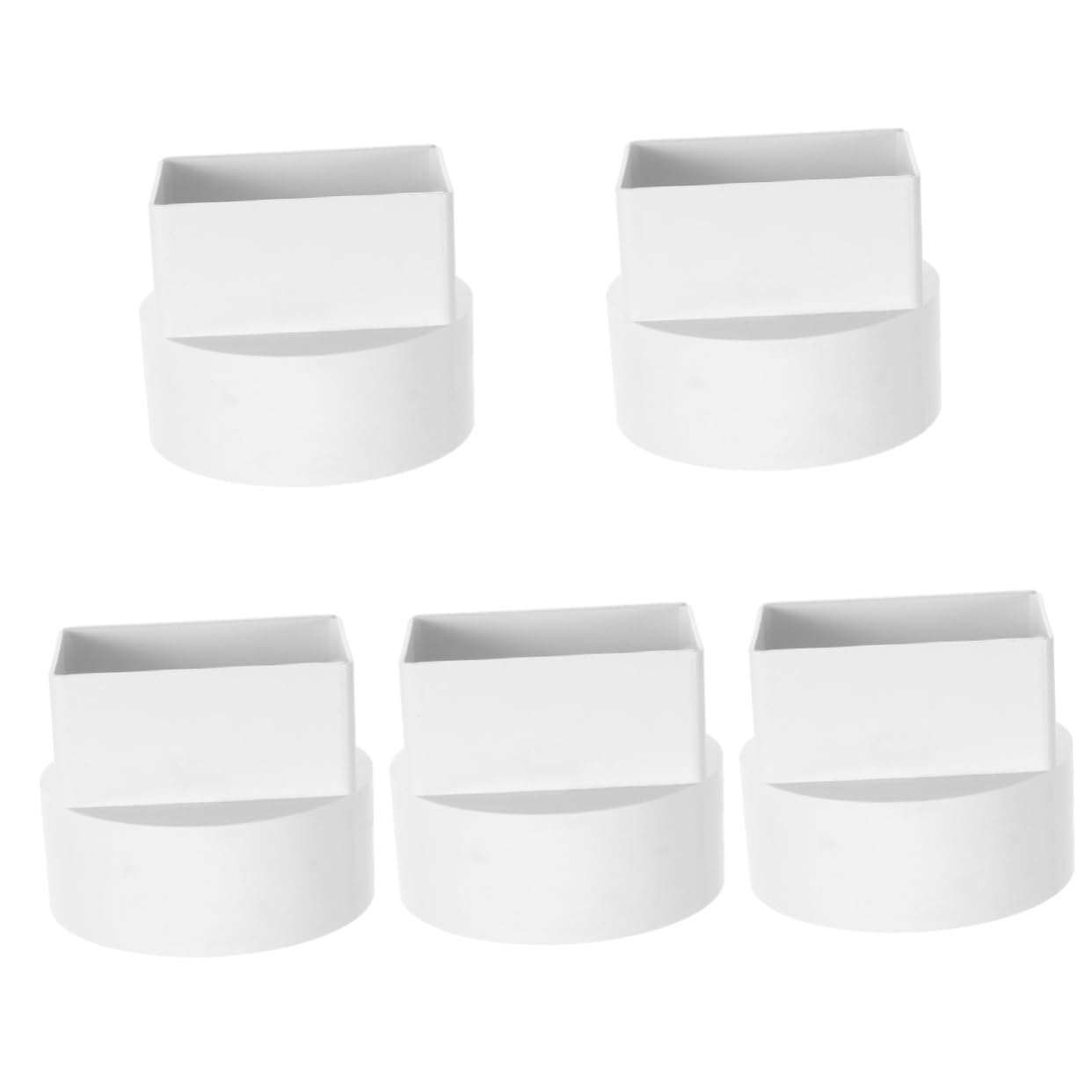 HOMSFOU 5pcs Fixed Gutter Water Diverter Water Collection System Gutter Kit for Shed Rain Barrels to Collect Rainwater from Gutter Downspout Gutter Downspout Part Downspout Diverter