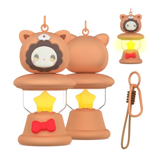 Étui AirTag phosphorescent avec mousqueton antichoc
