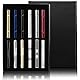 Finrezio 12PCS Herren Krawattenklammern Set Schwarze Krawattenklammer für Normale Krawatten Krawatte Hochzeit Business Clips mit Geschenkbox