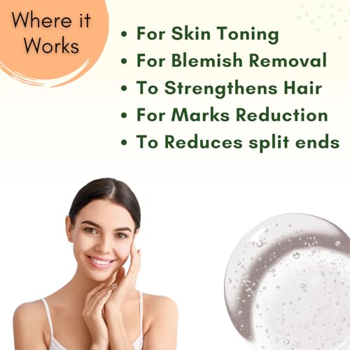 Image of Mystiq Living Glycerine for Skin Care and Face (Pure and Unscented) | Vegetable Glycerin Liquid | Organic -100 ML