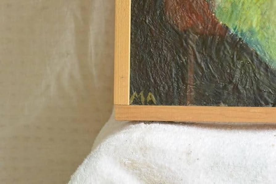 油画　約５０年以上前の油絵です。作者不明 油画 約50年以上前の油絵です。作者不明 2025年最新】Yahoo