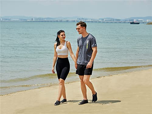 Image of Vsufim Quick-Dry Water Sports Barefoot Shoes Aqua Socks for Swim Beach Pool Surf Yoga for Women Men