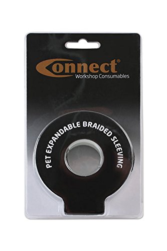 Gaine tressée extensible 10mm pour ranger les câbles du bureau et de l'atelier 5m