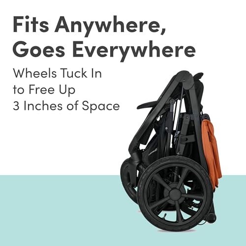 image for BOB Gear Wayfinder Jogging Stroller with Snack Tray, Independent Dual 